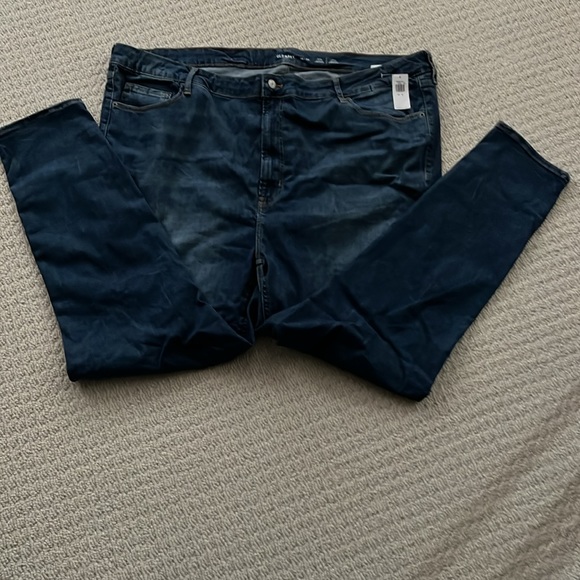 NWT - Old Navy FitsYou Extra High-rise Rockstar Super Skinny Jeans.  Size 26-30. - Picture 3 of 6